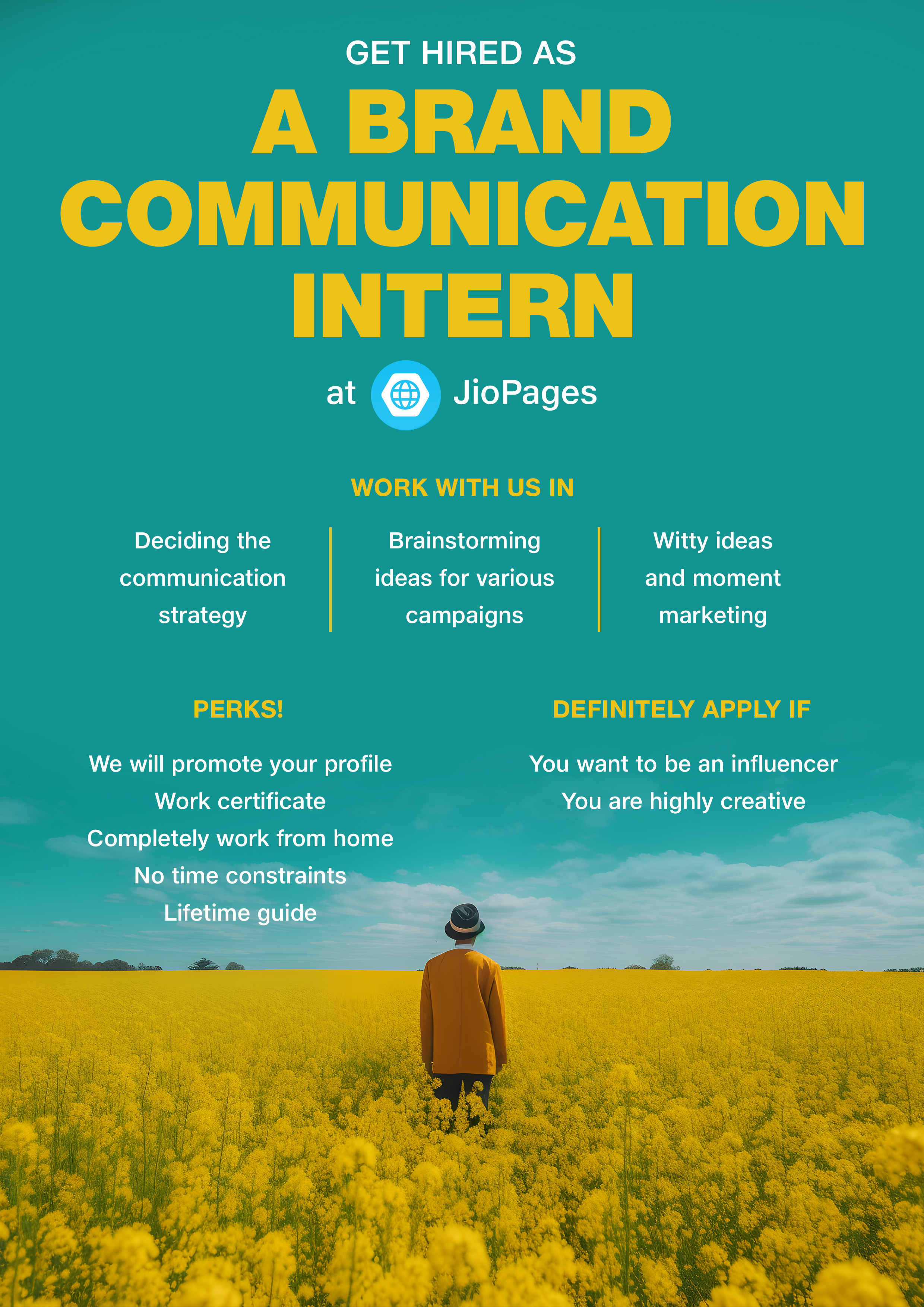 JioPages Brand Communication Outreach